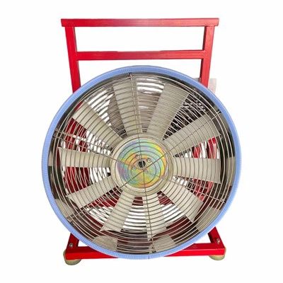 Brandbekämpfung mit Überdruckventilator